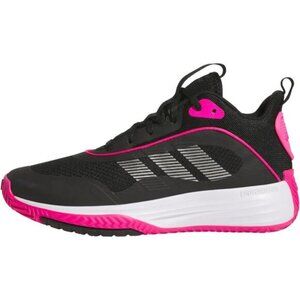 ⚡Adidas Men Black/Iron Metallic/Shock Pink Lightweight MESH Top Basketball Shoes